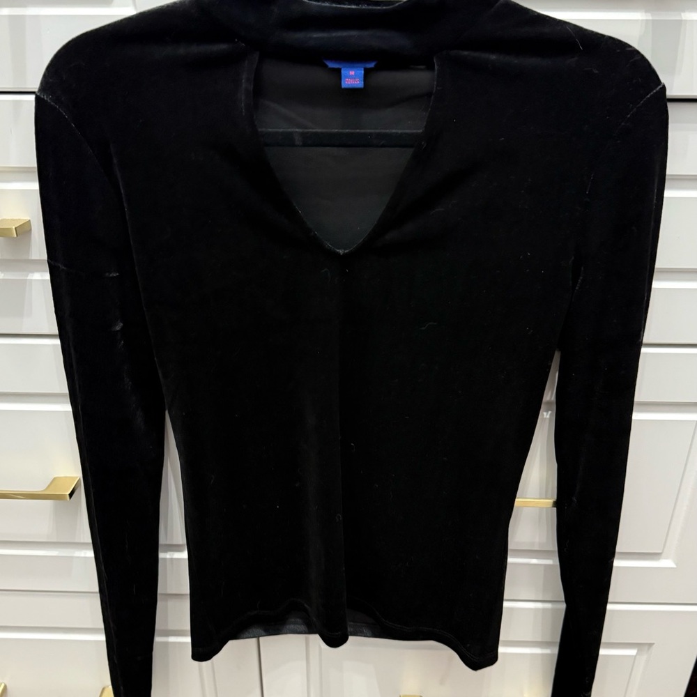 Elegant Black Long Sleeve Top